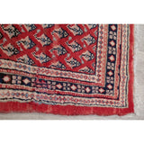 Vintage Botemir Carpet Hand Knotted Wool Persian Traditional Rug - 8'1" x 4'1" Runner