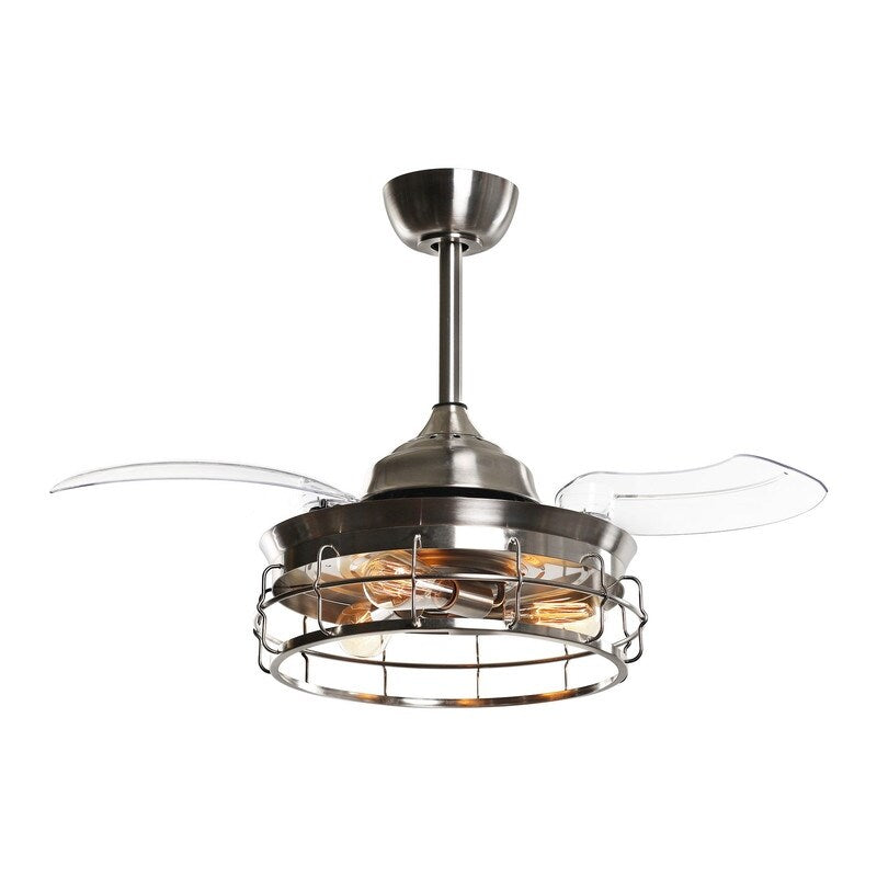 36- inch Ceiling Fan with Light and Remote Control