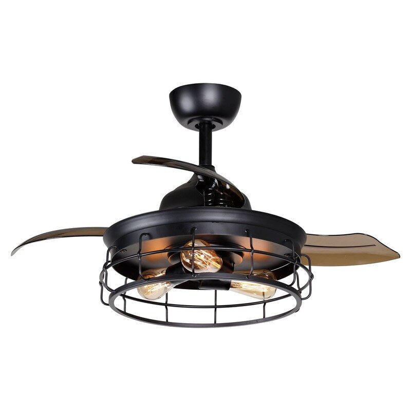 36- inch Ceiling Fan with Light and Remote Control