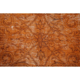 Vintage Distressed Tabriz Oriental Hand Knotted Wool Persian Area Rug - 10'5" x 8'10"
