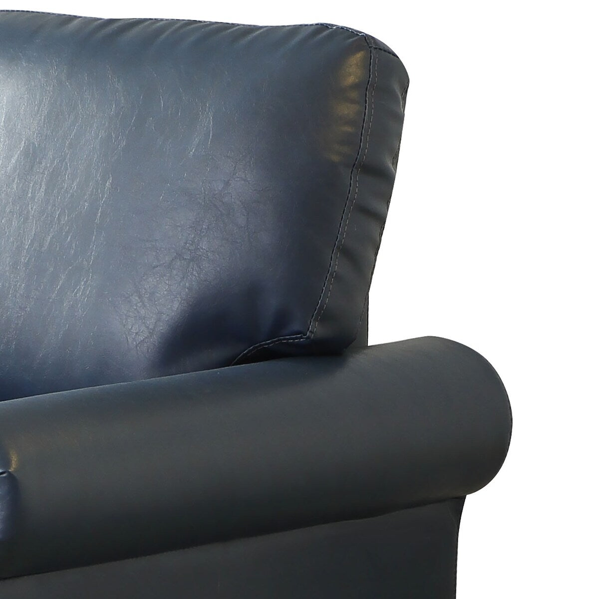 Vintage Elegant PU Upholstered Armchair, For Indoor Use