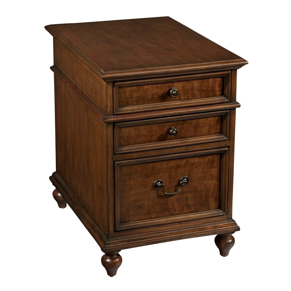 Cherry Wood Chairside Hall Chest Nightstand Dresser