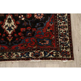 Vintage Floral Bakhtiari Persian Area Rug Wool Hand-knotted Carpet - 4'3" x 6'6"