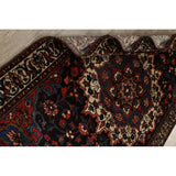 Vintage Floral Bakhtiari Persian Area Rug Wool Hand-knotted Carpet - 4'3" x 6'6"