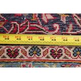 Vintage Floral Kashan Oriental Persian Area Rug Wool Hand-Knotted - 7'11" x 11'2"
