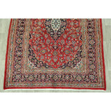 Floral Mashad Persian Home Decor Area Rug Handmade Wool Carpet - 6'6" x 9'4"