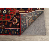 Vintage Geometric Hamedan Persian Area Rug Handmade Wool Carpet - 2'6" x 4'2"