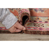 Vintage Geometric Oriental Anatolian Turkish Area Rug Hand-Knotted - 2'10" x 4'6"