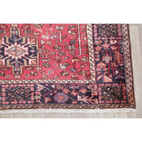 Vintage Gharajeh Traditional Oriental Hand Knotted Persian Area Rug - 7'10" x 5'3"