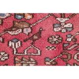 Vintage Gharajeh Traditional Oriental Hand Knotted Persian Area Rug - 7'10" x 5'3"
