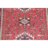 Vintage Gharajeh Traditional Oriental Hand Knotted Persian Area Rug - 7'10" x 5'3"