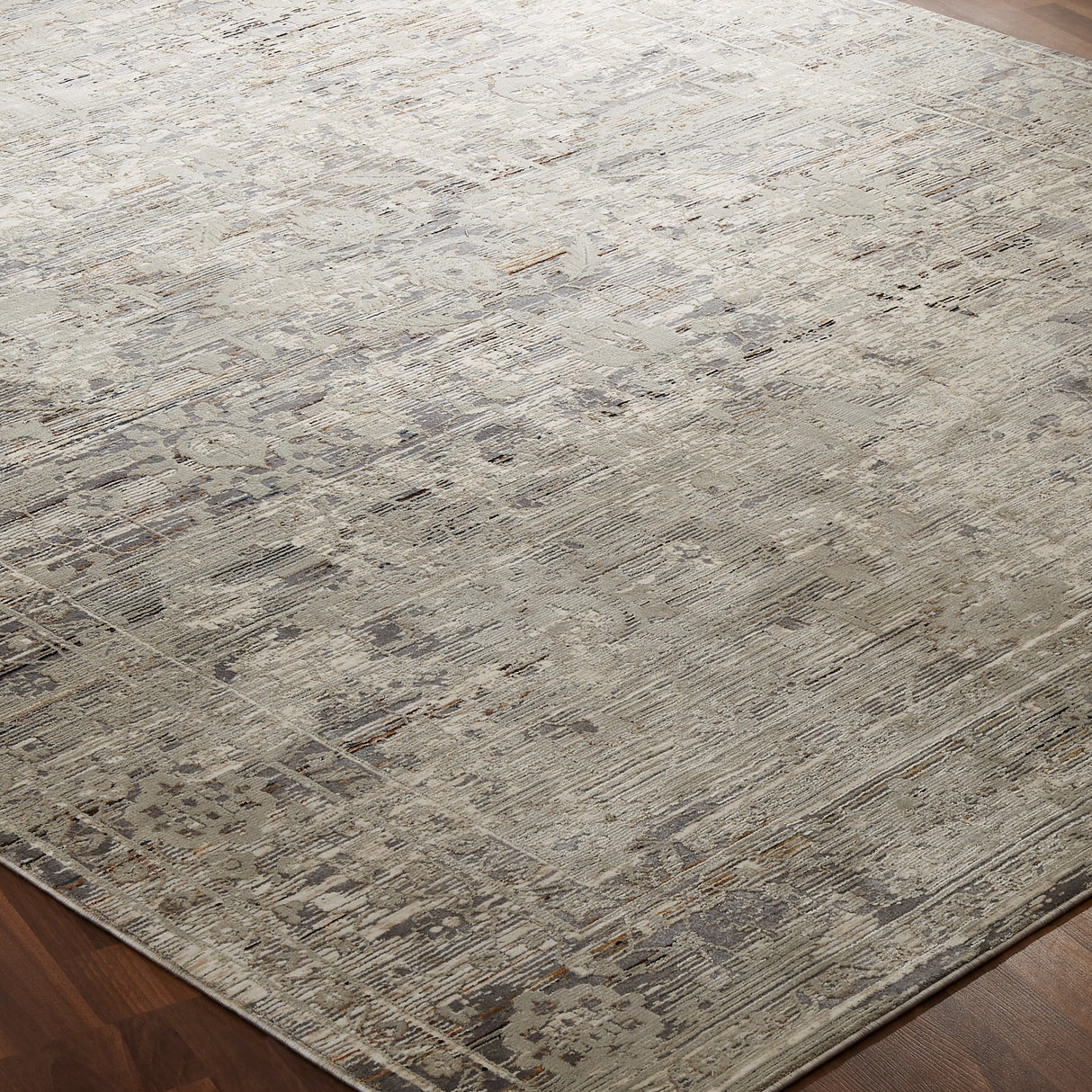 Vintage Grey Area Rug