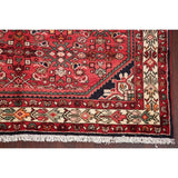 Vintage Hamedan Oriental Hand Knotted Wool Persian Area Rug - 10'11" x 5'2"