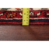 Vintage Hamedan Oriental Hand Knotted Wool Persian Area Rug - 10'11" x 5'2"