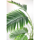 Vintage Home 83" High Faux Palm Tree With Fiberstone Planter For Home Decor - Green