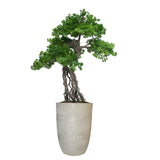 Vintage Home Artificial Faux Real Touch 3.67 Ft Pine Tree In Planter - Green - 44" Tall