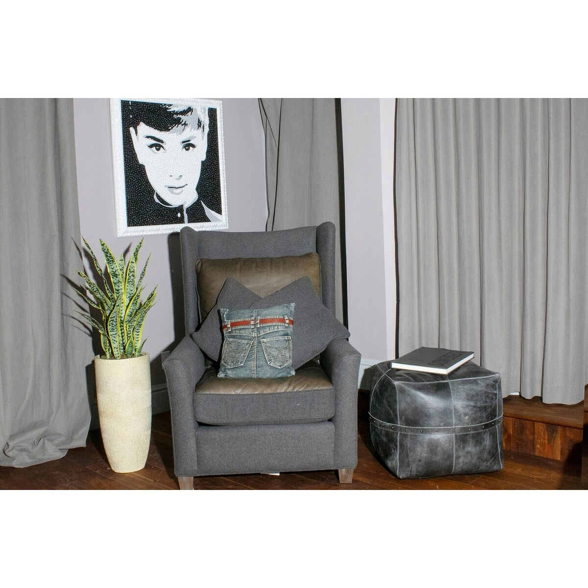 Vintage Home Artificial Faux Real Touch 4.84 Ft Agave In Planter - Green - 58" Tall