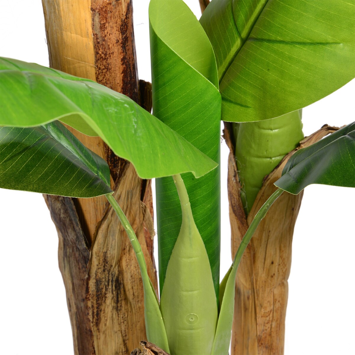 Vintage Home Artificial Faux Real Touch 5.84 Ft Banana Tree In Planter - Green - 70" Tall