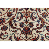 Vintage Isfahan Medallion Hand Knotted Wool Persian Area Rug - 13'1" x 9'4"