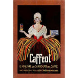 Vintage Italian Coffee-VINAPP122858 Framed Print 19.75"x12.5" by Vintage Apple Collection