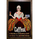 Vintage Italian Coffee-VINAPP122858 Framed Print 19.75"x12.5" by Vintage Apple Collection