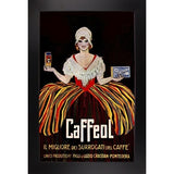 Vintage Italian Coffee-VINAPP122858 Framed Print 19.75"x12.5" by Vintage Apple Collection
