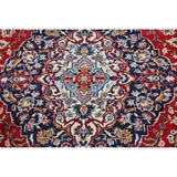 Vintage Kashan Floral Hand Knotted Kork Wool Persian Area Rug - 12'7" x 9'9"