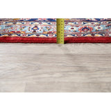 Vintage Kashan Floral Hand Knotted Kork Wool Persian Area Rug - 12'7" x 9'9"