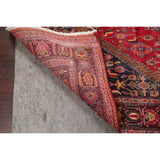 Vintage Kashkoli Geometric Hand-Knotted Wool Persian Oriental Area Rug - 9'7" x 6'8"