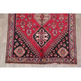 Vintage Kashkoli Geometric Handmade Wool Persian Area Rug - 8'9" x 5'4"