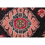 Vintage Kashkoli Geometric Handmade Wool Persian Area Rug - 8'9" x 5'4"