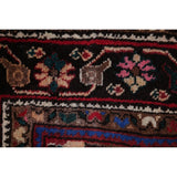 Vintage Lilian Geometric Hand-Knotted Wool Persian Oriental Area Rug - 6'7" x 3'8"