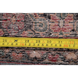 Vintage Lilian Geometric Hand-Knotted Wool Persian Oriental Area Rug - 6'7" x 3'8"