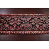 Vintage Lilian Oriental Hand Knotted Wool Persian Rug - 12'7" x 2'11" Runner
