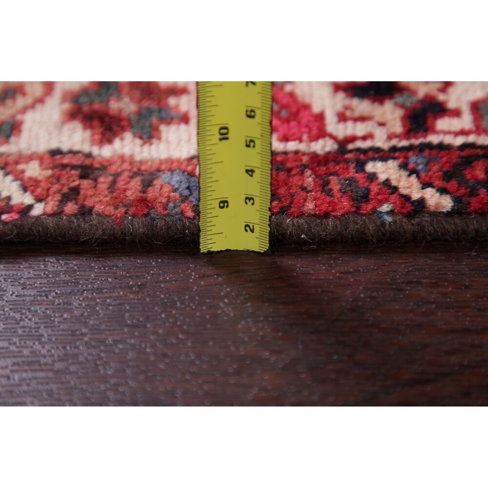 Vintage Lilian Oriental Hand Knotted Wool Persian Rug - 12'7" x 2'11" Runner