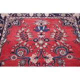Vintage Lilian Oriental Hand Knotted Wool Persian Rug - 9'8" x 3'9" Runner