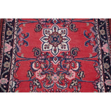 Vintage Lilian Oriental Hand Knotted Wool Persian Rug - 9'8" x 3'9" Runner