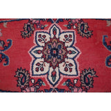 Vintage Lilian Oriental Hand Knotted Wool Persian Rug - 9'8" x 3'9" Runner