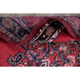 Vintage Lilian Oriental Hand Knotted Wool Persian Rug - 9'8" x 3'9" Runner