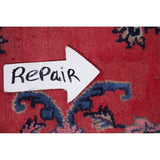 Vintage Lilian Oriental Hand Knotted Wool Persian Rug - 9'8" x 3'9" Runner