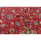 Vintage Mahal Medallion Oriental Hand Knotted Wool Persian Area Rug - 10'11" x 7'11"