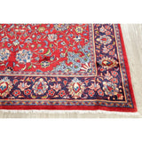 Vintage Mahal Medallion Oriental Hand Knotted Wool Persian Area Rug - 10'11" x 7'11"