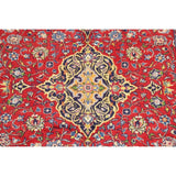 Vintage Mahal Medallion Oriental Hand Knotted Wool Persian Area Rug - 10'11" x 7'11"