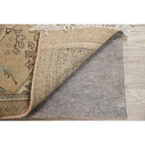 Vintage Muted Tabriz Hand Knotted Wool Distressed Persian Area Rug - 4'9" x 2'11"