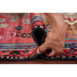 Vintage Oriental Carpet Hand Knotted Hamedan Persian Rug - 8'4" X 2'9" Runner