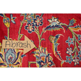 Vintage Oriental Hand Knotted Carpet Medallion Kashan Persian Area Rug - 13'7" X 9'8"