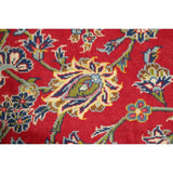 Vintage Oriental Hand Knotted Carpet Medallion Kashan Persian Area Rug - 13'7" X 9'8"