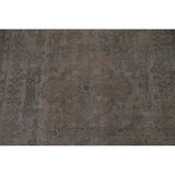 Vintage Over-dyed Tabriz Persian Wool Area Rug Hand-knotted Carpet - 7'10" x 10'5"
