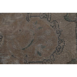 Vintage Over-dyed Tabriz Persian Wool Area Rug Hand-knotted Carpet - 7'10" x 10'5"