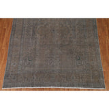 Vintage Over-dyed Tabriz Persian Wool Area Rug Hand-knotted Carpet - 7'10" x 10'5"